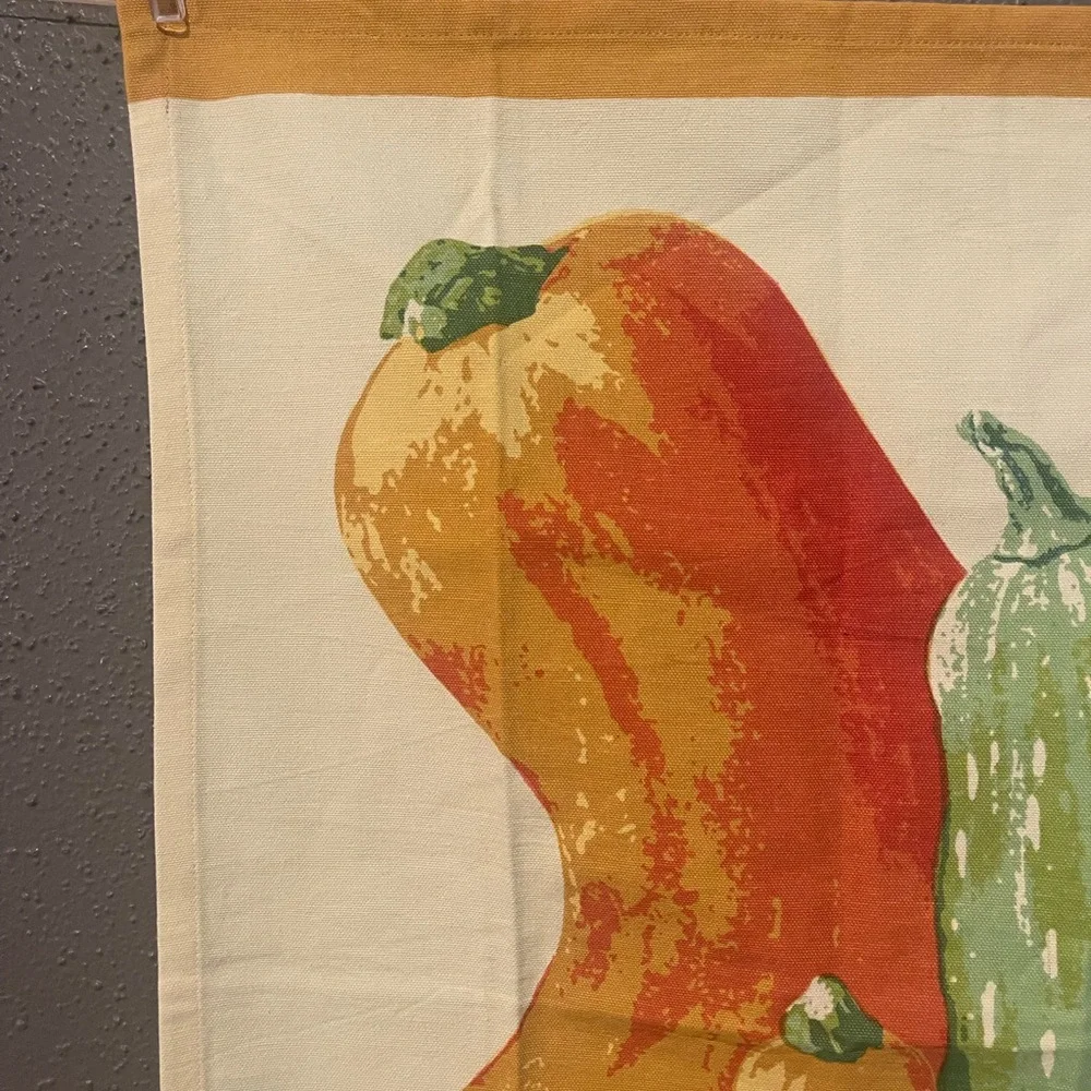 Williams Sonoma Xochi Harvest Gourd Tea Towel
